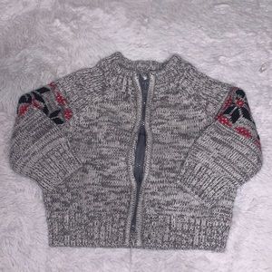Nevada zip up sweater jacket